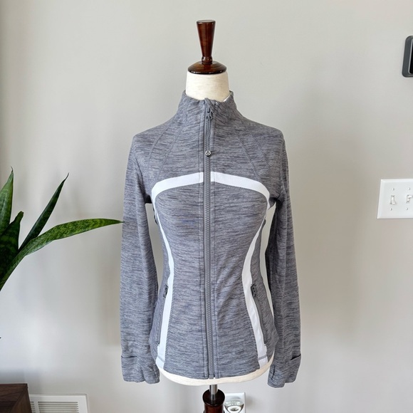 Lululemon 🍋 Define Blue Stripe Jacket - Picture 1 of 10